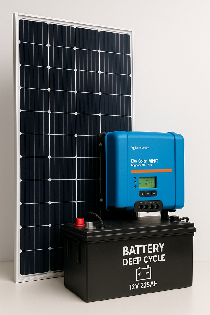 [SOL-554] Panneau Solaire 100W Monocristallin